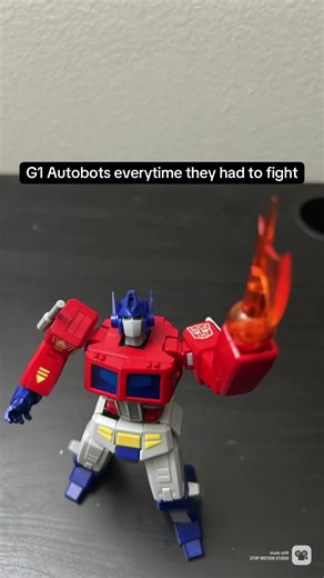 Optimus Prime's Frustration in Transformers Battles