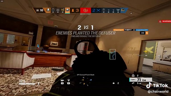 best r6 undetected chair - bio for server link #r6 #rainbowsixsiege