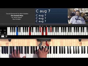 One Hundred Ways (by James Ingram) - Piano Tutorial