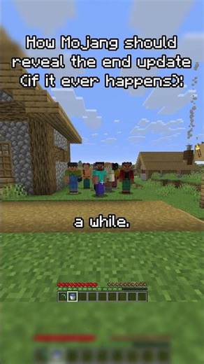 How Mojang Should Reveal the Minecraft End Update: