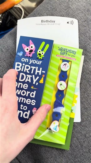 Rare Low Battery Hoops&Yoyo Boot Camp and Charming card + non-stick birthday divider #hoopsandyoyo