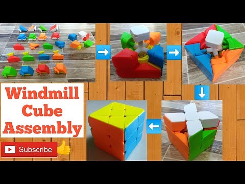 Windmill cube assembly & Disassembly tutorial ( inside windmill cube)