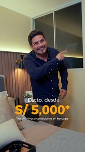 ¡Si te lo dice un guapo, debe ser cierto! 😉🤩 No dejes pasar nuestras fechas Cyber Besco y la oportunidad de llevarte increíbles premios para estrenar en tu nuevo hogar. ¡Ya lo sabes! CTS en mano, tu depa temprano🥳🏬 🎯 Nuestros proyectos: https://bit.ly/3PtSxJJ 🎯 Departamentos desde: S/216,000* 🎯T&C: https://bit.ly/32MHFRc | Besco