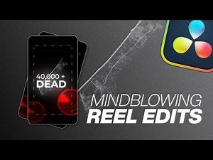 DaVinci Resolve Reels Editing Tutorial (Motion Graphics in Fusion)