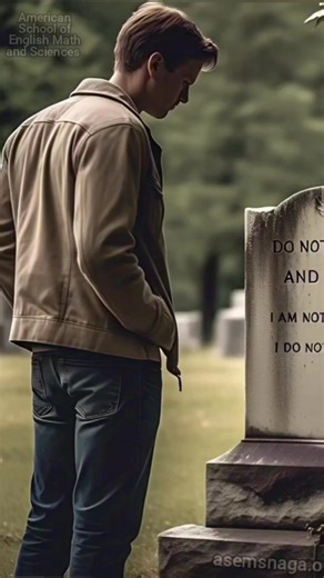 Do not stand By my grave, and weep. I am not there, I do not sleep— I am the thousand winds that blow I am the diamond glints in snow I am the sunlight on ripened grain, I am the gentle, autumn rain. As you awake with morning’s hush, I am the swift, up-flinging rush Of quiet birds in circling flight, I am the day transcending night. Do not stand By my grave, and cry— I am not there, I did not die. - Clare Harner, The Gypsy | American School of English Math and Sciences