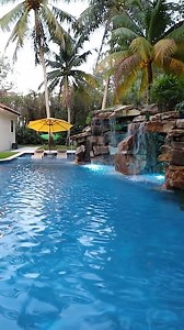 146K views · 3.4K reactions | This week, we are featuring our Designer Series pools. Priced between $250 K and $750 K. Our Designer Series brings the artistry and innovation of Lucas Lagoons directly to your backyard. Work with our vetted contractors to create a truly custom, high-end pool experience. Beautiful Modern Zen Pool with a Natural Rock Grotto in Miami, Florida. #insanepools #lucaslagoons | Lucas Lagoons | Facebook