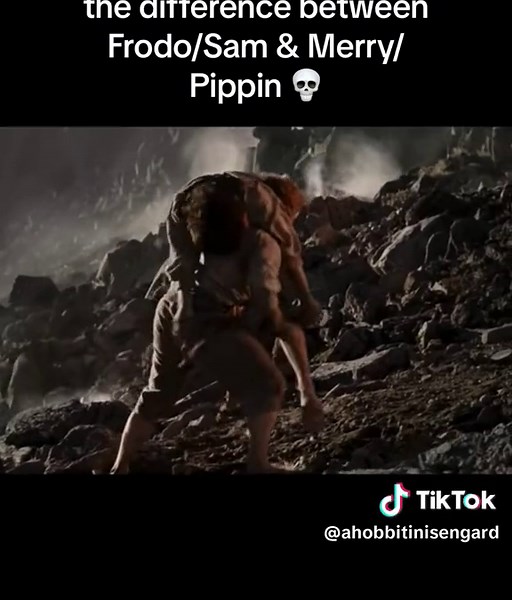 #LOTR - while one pair fights for their life the other parties 😭 #frodo #sam #merry #pippin #lordoftherings #lordoftheringstiktok #frodobaggins #samwisegamgee #merrybrandybuck #pippintook #hobbits #thefellowship #mordor #spacesongbeachhouse #spacesong #hugmedespicableme3 #frodoandsam #merryandpippin #lotrtiktok #fyp #foryou