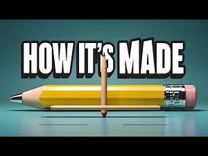 How Pencils Are Made - From Tree to Tool