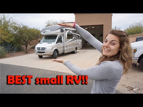 2010 Winnebago View 24J (Mercedes Sprinter) - BEST small RV with Bike Garage - Full Review and Tour!