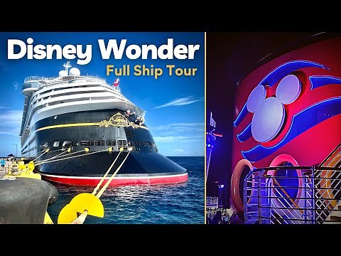 Disney Wonder Cruise Ship Full Tour & Review 2025 (Top Cruise Tips & Best Spots Revealed!)