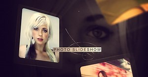 Elegant Photo Slideshow with Warm Light Transitions