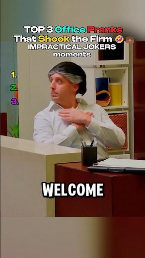 Top 3 Office Pranks That Shook the Whole Firm 💼😂 | Impractical Jokers