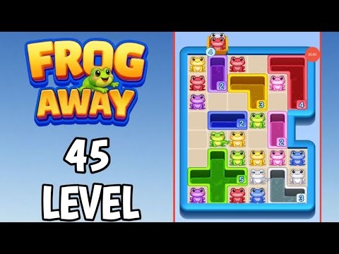 Forg Away Level 45 walkthrough solution | Forg away Color Hole Gameplay