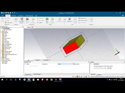 Rectangular Waveguide Design in CST Microwave Studio Suite