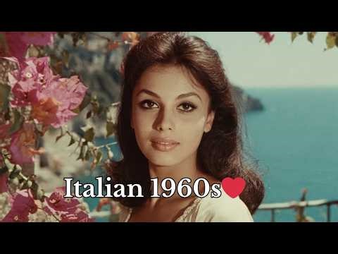 1960s Italian Love Songs, Amore Mio ❤️ | Amalfi, Capri, Positano, Sorrento Vintage Italian Romance