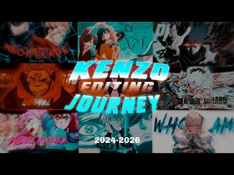 Kenzo Editing Journey😁☝️(2024-2026) this is last edit!