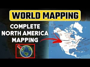Geography World Mapping | North America | उत्तरी अमेरिका | Physical Geography | OnlyIAS