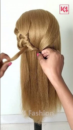 Beautiful & Trending Hairstyle Tutorial | Simple Hairstyles | stylish hairstyles