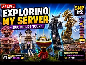 You Won't Believe These Minecraft Builds! 😱 SMP Server Tour