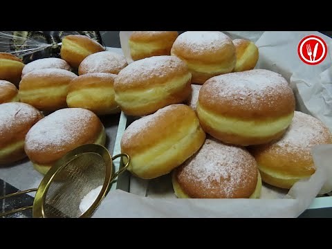 Jam Donuts Recipe (filled before frying)