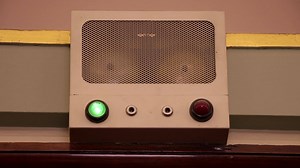 During sitting days, bells ring around Parliament House when MPs are required to vote in the chambers. They light up green for a vote in the Legislative Assembly and red for a vote in the Legislative Council, lasting four minutes before the chamber doors are shut and the votes are counted. Hit the sound button if you want to hear them. | Parliament of Victoria