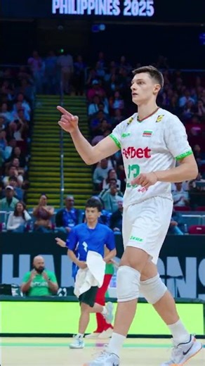 Alexander Nikolov And Moni Nikolov #mensvolleyball #vnl #volleyballchampionship #shortsviral