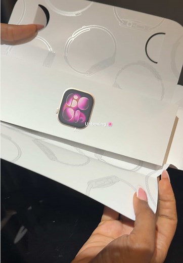 Rose Gold 46mm Apple Watch Series 11 Unboxing ASMR