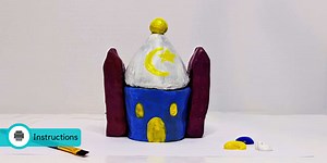 Clay Mosque Gift Box | Eid Crafts