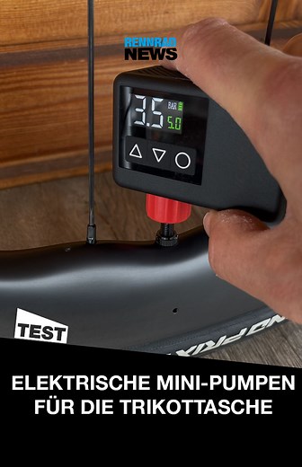 Mini-Akku-Kompressoren im Härtetest 🔧💨 Können die elektrischen Mini-Pumpen klassische CO₂-Kartuschen & Handpumpen ersetzen? Wir haben 4 Modelle getestet – Leistung, Lautstärke, Akkulaufzeit & Handling im Check! 👉 Mehr im Artikel – Link in Bio. #bikegear #akkupumpe #minikompressor | Rennrad-News.de