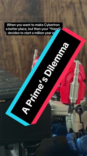 Optimus Prime's Dilemma in Transformers Skit
