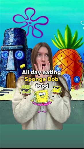 Eating SpongeBob SquarePants Inspired Meals All Day