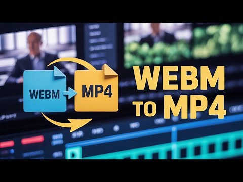 Convert Videos with Python – WebM, MP4, MOV, AVI #python