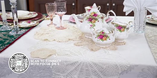 Focus on 5: The Art of Table Setting Part 2