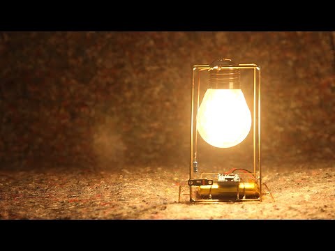 DIY LED Camping Lantern – How to Make a Rechargeable Filament Light
