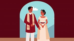 Indian Marriage Couple Characters Animation 4k Stock Footage Video (100% Royalty-free) 1090266221 | Shutterstock