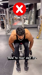 How to Rear deltoid fly with perfect method. Note:- in this workout selection of weight is more important than if you select heavy you will lose your form. So select medium or light weight and do up to 20reps EPISODE:-25 REAR DELTOID FLY #reardelts #shoulderworkout #gym #bodybuilding #fitnessmotivation #fitness #tamilfitness | Aryan Buha