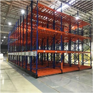 [Hot Item] Rail Type Electric Movable Rack for Industrial Warehouse Storage