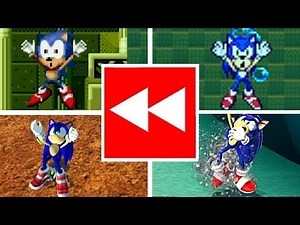 Evolution Of SONIC DROWNING In REVERSED - Sonic The Hedgehog Series (1991-2017)