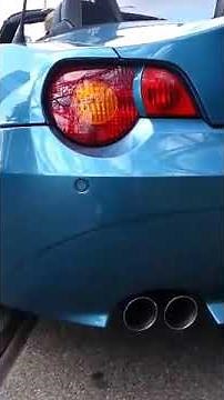 BMW Z4 3.0i custom exhaust sounds like heaven