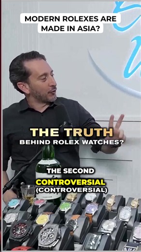 Controversial claim: post-2010 Rolexes are mostly Asian-made. A live Pepsi comparison and a brutal prediction about future resale value. #rolex #watchcommunity #luxurywatches #swissmade #pepsi