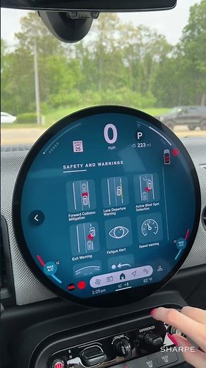 2025 MINI Cooper Driver Assistance Settings #2025MINICooperS #CompactHatchback #TurbochargedFun