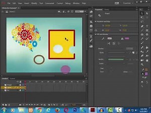 Dealing with shapes in an ANIMATE CC| Working with shapes in Adobe Animate CC | Adobe Animate CC