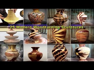 The Future of Lathe Art 25 Modern Woodturning Sculptures