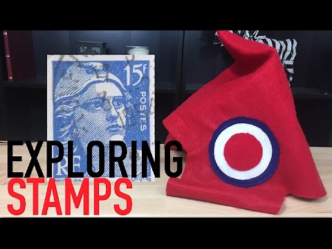 French Stamps Marianne - S1E1