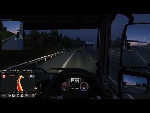 Euro Truck Simulator 2 #58 London-Felixstowe Huge Tyres (No music, chill driving)