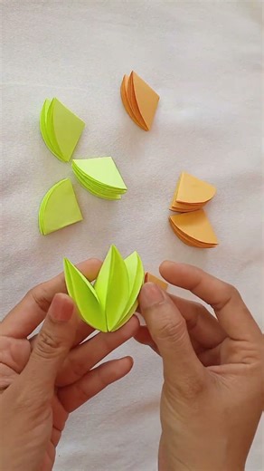 Easy Deepavali Diya 🪔 making #papercraftideas #deepavalicraft