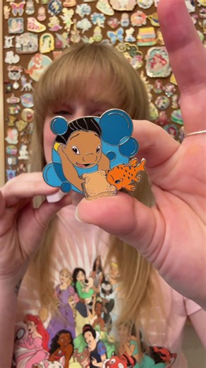 Pinbruary day 10: trades by mail #liloandstich #pudgethefish #pinbruary #pinuary #disneypins