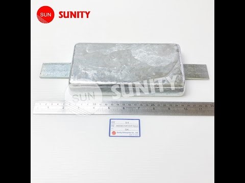 TAIWAN SUNITY - S-4 ANODES FOR SHAFT HULLS For MARINE BOATS