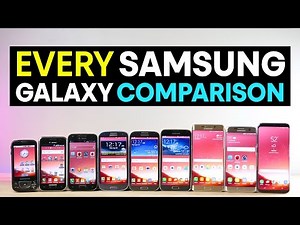 Every Samsung Galaxy Speed Test Comparison!