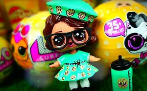 【娃改】油管博主diy cookie小姐姐造型的惊喜娃娃~【搬运】